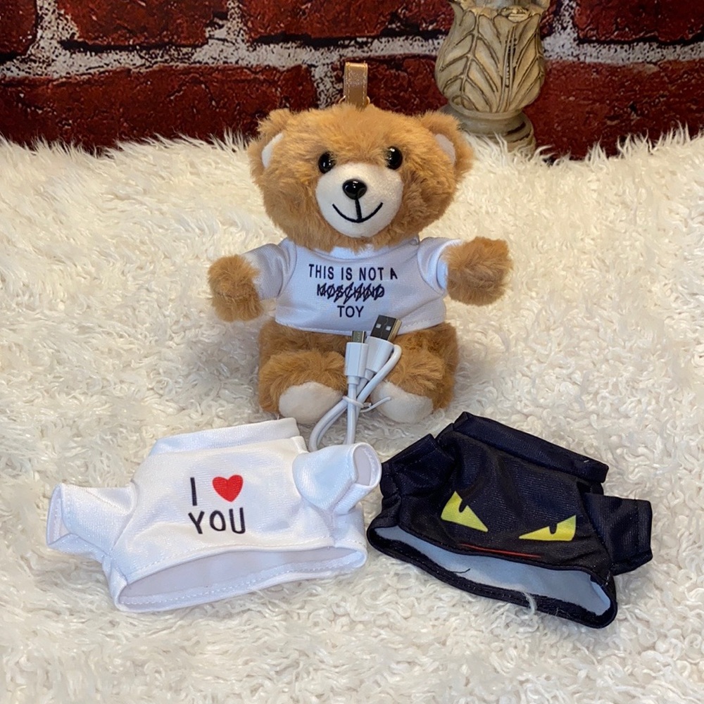 Plush Teddy Bear Power Bank / Phone Charger - Picture 3 of 5